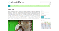 Desktop Screenshot of cardsoftruth.com